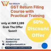 Buy GST Return Filing Course on discount at Academy Tax4wealth