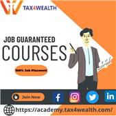 Grab Job Guaranteed Courses in Accounting. 100 Job Placement. Academy Tax4wealth