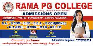 Learn Commerce from RAMA PG COLLEGE Best BCom and MCom College in Lucknow