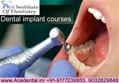 Dental implant courses in India 2021 to 22