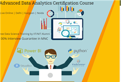 Data Analytics Training Course Shahadra Delhi SLA Analyst Classes Python Tableau Power BI  Certification
