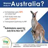 Study in Australia Scholarships for free counselling