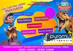 The Best Multimedia Training Institute in Hyderabad PYRAMID MULTIMEDIA 