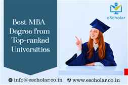  Best MBA Degree from Top ranked Universities