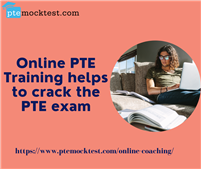 Online PTE Training helps to crack the PTE exam