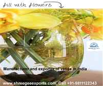 Manufacturer And Exporter Of Vases in India Wholesaler