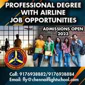 UGC RECOGNIZED AVIATION DEGREE  DIPLOMA COURSES WITH SCHOLARSHIPS