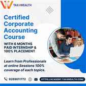 HALF PRICE Offer Certified Corporate Accountant Course  Academy tax4wealth