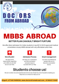 DIRECT ADMISSION IN MBBS ABROAD