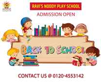 Admission Open For Play School and Day Care
