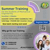 Summer Training for the Students of Mechanical Engineering Tickoo Institute