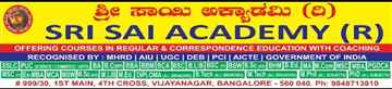 Sri Sai Academy  R  Vijayanagar  Bangalore