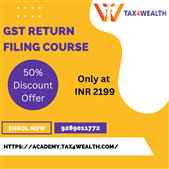 Offer on GST Return Filing Course by  Academy Tax4wealth