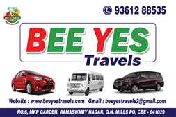 Coimbatore Travels Agency Cab Service Tour Packages