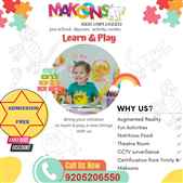 MAKOONS PRESCHOOL AND DAYCARE OFFERING NURSERY PLAYGROUP LKG UKG CLASSES