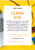 LEARN SQL from zero and become a hero. no nonsense  only content