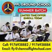 PPL GROUND SCHOOL in Chennai CHENNAI FLIGHT SCHOOL  AVIATION COLLEGE