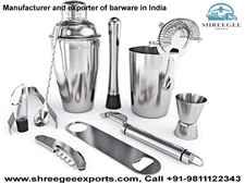 Manufacturer And Exporter Of Barware In India Shreegee